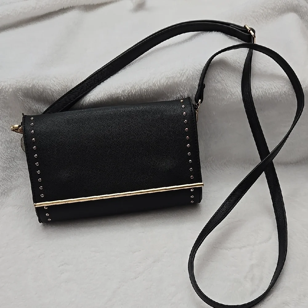 Save‎ the Girls Crossbody Bag with Touch Screen Access, Black